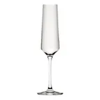 image of Steelite UR250107 - 8 Oz Flute Glass, 9.875" H, 3.875" M, 1.625" Stem, Crown Glassware - 36/Case