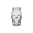 image of Steelite UR98007 - 17.5 oz Clear Soda Lime Glass Jar, Non‑Tempered, 5‑3/4" H x 5‑3/4" M, - 1 Dozen