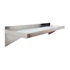 image of Atosa USA SWSS1230/304 18 Gauge 304 Stainless Steel Wall Mounted Shelf, 30"W x 12"D
