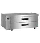 image of Hoshizaki CR60B-L 60" 2 Drawers Refrigerated Chef Base, 1/5 HP, R290 ENERGY STAR®