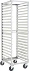 image of Schaumburg Specialties TX-203 Aluminum Sheet Pan Rack, 20-Pan, 3" Spacing, 70"H