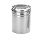 image of TableCraft Products 159 Dredge Shaker, 10‑11 Oz, 2‑13/16" Dia x 3‑7/10" H, Steel, Metal Lid