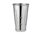 image of TableCraft Products 64E Cash & Carry Malt Cup, 30 oz Stainless Steel, Dishwasher Safe Bar Essential