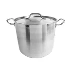 image of Thunder Group SLSPS4020 Stock Pot, 20 Qt, 12-3/8" Dia. X 10-1/2" Height, 2-1/2" Welded Handle