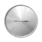 image of Thunder Group SLSPS4024C Stock Pot Lid, 14" Dia. X 5/8" Thickness, Fits SLSPS4024 & SLSAP4070, Stainless Steel