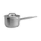 image of Thunder Group SLSSP4020 Sauce Pan, 2 Qt, 7" Dia. X 4" Height, 7-1/4" Welded Hollow Handle