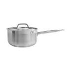 image of Thunder Group SLSSP4060 Sauce Pan, 6 Qt, 10" Dia. X 5-3/8" Height, 8-3/4" Welded Hollow Handle