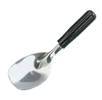 image of Vollrath 47165 Ice Cream Spade, 9" Stainless Steel Blade with Black Polypropylene Handle, Imported