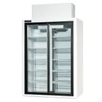 image of Powers BT52LGD Merchandiser Refrigerator – 52" Wide, 49 cu. ft., 2-Section, Sliding Glass Doors