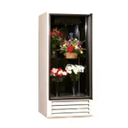 image of Powers FS33SDHC Floral Merchandiser, 33" Wide, 24 cu ft, Bottom-Mounted 1/3 HP, Glass Door, R290 USA