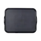 image of Cambro 1520CWH485 Tray, 15" x 20" Grays Polycarbonate, Handles & Stacking Lugs, Finish, NSF, Safe