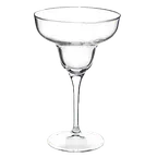 image of Steelite 4945Q406 Margarita Glass, 11 Oz, 4.5" x 6.875" Stem Base, Soda Lime Glass - 6/Case