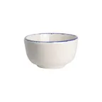 image of Steelite DCI454CBDW - 8 oz Custard Cup, 4" x 2-1/4" H, Ceramic, Dapple/White, Oven Safe - 1 Dozen