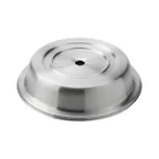 image of American Metalcraft PC1068S Plate Cover, Satin Stainless Steel, Fits 10‑7/16"‑10‑11/16" Plates