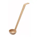 image of Cambro LD105133 Ladle, 10-9/16" Length, 1 oz, Beige Polycarbonate, NSF, Made in USA