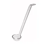 image of Cambro LD105135 - 10-9/16" Clear Polycarbonate Ladle, 1 oz, NSF, Made in USA