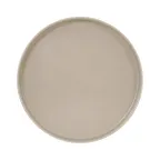 image of Cal-Mil 22017-12-125 Hudson Plate – 12" Dia x 1.5" H, Round, Stackable, Melamine, Taupe Brown