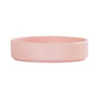 image of Cal-Mil 22017-6-108 Plate - 6" Dia x 1.5" High, Blush Pink Melamine, Dishwasher Safe