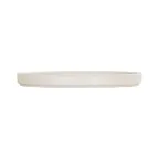 image of Cal-Mil 22026-10-103 Hudson Plate, 10.25" Dia x 1" H, Round Low‑Rim, Ivory Melamine, Dishwasher Safe