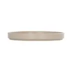 image of Cal-Mil 22026-8-125 Hudson Plate, 8.25" Dia. X 1"H, Round, Low Rim