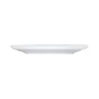 image of Cal-Mil 24112-11-15 Nova Round Plastic Plate, 11" Dia x 1.25" H, White Melamine, Flat Dinnerware