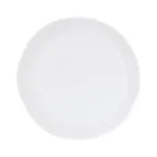 image of Cal-Mil 24400-10-15 Bali Plate, 10" Diameter Round Flat Melamine Plate, White, Dishwasher Safe