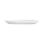 image of Cal-Mil 24400-6-15 Bali Plate - 6" Dia x 0.5" H, Round Melamine, White, Dishwasher Safe