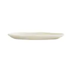 image of Cal-Mil 24400-8-103 Bali Plate – 8" Diameter x 0.5" Height, Round Ivory Melamine, Dishwasher Safe