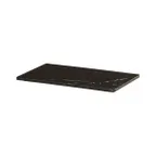 image of Cal-Mil 24407-610-124 Tray, 6.5"W x 10.5"D, Melamine, Black Marble, Dishwasher Safe