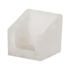 image of Cal-Mil 3309-126 Napkin Holder, 6.25" x 6.25" x 5.5" H Resin Black Marble Tabletop Accessory