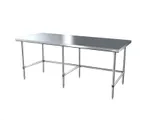 image of NBR Equipment TS4-9630-X Stainless Steel Top 85" - 96" Work Table