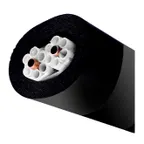 image of Perlick 4220-2 Housing, 2×3/8" Lines, 1/2" Cu Coolant, 3/4" Insul, PVC Wrap, 3" O.A., Sold Per Foot