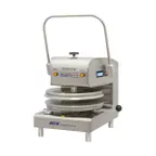 image of DoughXpress D-TXM-2-18-SS 18" Dual Heat Manual Tortilla/Pizza Dough Press, 3100W, 220V
