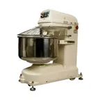 image of DoughXpress DXP-SM020 Floor Model Spiral Mixer with 36 qt Fixed Bowl, 2-Speed, 44 lbs Dough Capacity