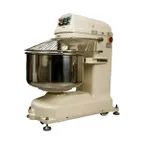image of DoughXpress DXP-SM080 Floor Model Spiral Mixer with 127 qt Fixed Bowl, 2-Speed, 176 lbs Dough Capacity 