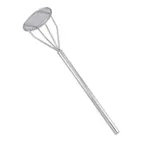 image of Browne USA 1726 Potato Masher, 25" Length, 5" Stainless Steel Round Face, Round Shape