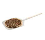 image of Browne USA 23516 Pizza Peel – 42½" Length, 16" x 18" Aluminum Rectangular Blade, Hardwood Handle