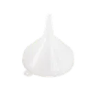 image of Browne USA 368 Funnel - 8 Oz, 4-1/8" Top Diameter, Polyethylene, 6-12 Oz, 3-5" Opening