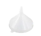 image of Browne USA 369 Funnel - 16 oz, 5‑¼" Top Diameter, One‑Piece Polyethylene, 3‑5" Opening