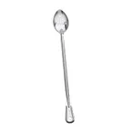 image of Browne USA 4783P - 18" Perforated Serving Spoon, Extra‑Long Handle, 1.5 mm Stainless Steel Blade