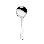 image of Browne USA 502113 Eclipse Soup Spoon, 7" Round Bowl, 18/10 Stainless Steel, Mirror - Dozen