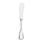 image of Browne USA 502222 Lafayette Butter Spreader, 7" Bent, 18/0 Stainless Steel, Mirror - 1 Dozen