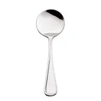 image of Browne USA 502517 Soup & Bouillon Spoon, 6½" Length, 18/0 Stainless Steel, Mirror - Dozen