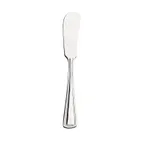 image of Browne USA 502622 - Royal Butter Spreader, 6-4/5" Bent, 18/0 Stainless Steel Mirror - Dozen
