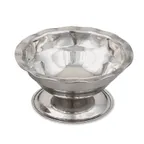 image of Browne USA 515043 Sherbet Sundae Dish, 3-1/2 oz, 3-4/5" Dia, Base, Stainless Steel Mirror