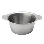 image of Browne USA 515047 Stainless Steel Ramekin Sauce Cup, 2‑Oz, 2‑9/16" Dia x 1" H, Mirror & Satin