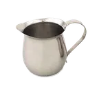 image of Browne USA 515071 Creamer Pitcher, 3 oz, 2" Height, Mirror Stainless Steel