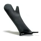 image of Browne USA 5431202 Oven Mitt, 10‑3/4" Black Neoprene, Heat -134°F to 500°F, Non‑Slip