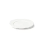 image of Browne USA 5630106 China Plate, 6.5" Round Wide Rim, White Porcelain Vitrified - Dozen