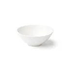 image of Browne USA 5630153 - 6" White Round Porcelain Bowl 15 oz Use Vitrified Alumina - Dozen
